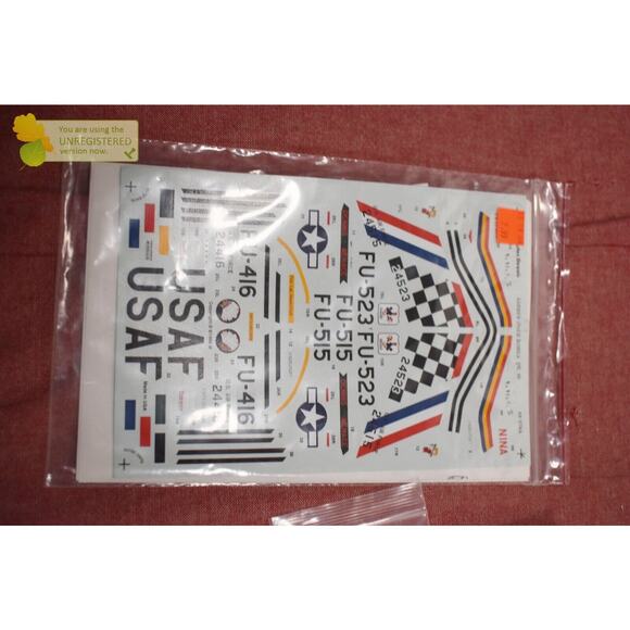 Hasegawa F-86F-30 Sabre U.S. Air Force Model 1/48 (Package Wear) - Picture 8 of 13